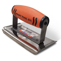 Fer à bordures en acier inoxydable et manche bi-matière - Théard Novaliss - 15 x 7.5 cm