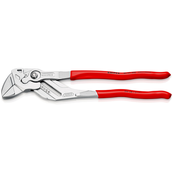 Pince clé gainée Knipex longueur 300 mm Diamètre maxi 60 mm