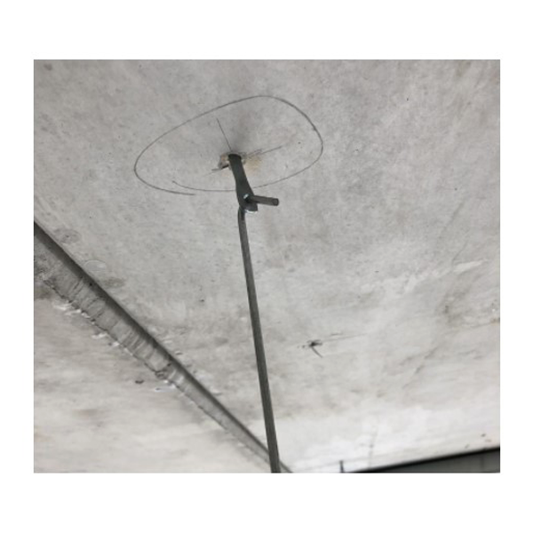 Fixation suspente directe béton Speedy-Fix - Charge max 70 kg - Outil de pose inclus - Lot de 50