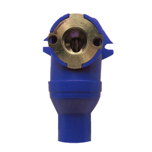 Sortie de cloison simple pour tube PER - Diamètre 16 mm - Filetage MF 15 x 21 - Laiton