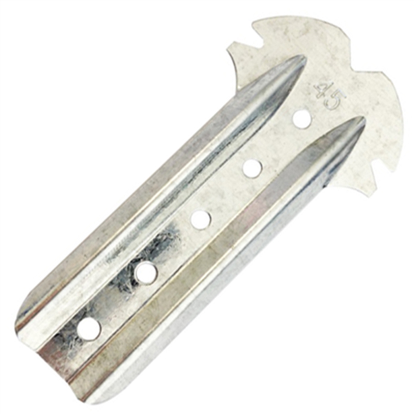 Suspente universelle Gypso acier galvanisé - fourrure F45 et F47 longueur 9,0 CM - boîte de 100