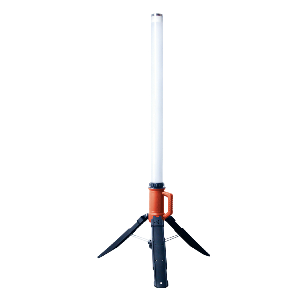 Lampe projecteur LED chantier à 360° sur trépied - Hauteur 133 cm - 90 W / 11 000 lm - IP65