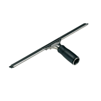 Raclette pour nettoyage de vitres - Longueur 45 cm - Inox avec revêtement caoutchouc "soft"