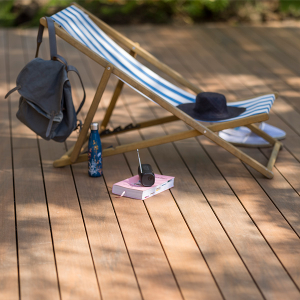 Lame de terrasse en bois composite Atmosphère Nuances Ipé - 138 MM x 23,00 MM - longueur 4,00 M