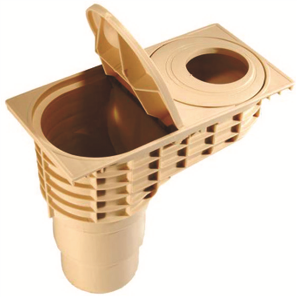 Récepteur Eau Pluvial Sortie Vertical diam 125/110