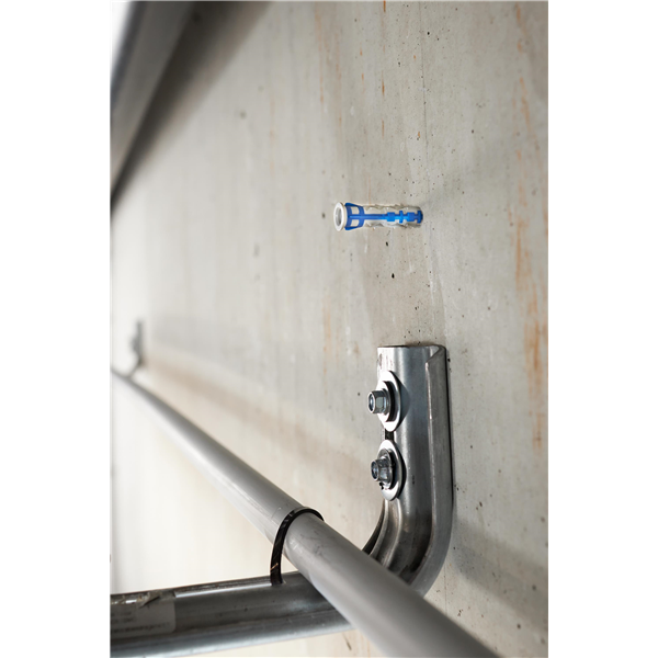 Cheville bi-matière universelle avec vis tête hexagonale - Colortech - 8,0 MM x 50,0 MM - 100