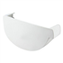 Fond de gouttière gauche Nicoll FG29 pour gouttière demi-ronde Vodalis LG29 - Techtan Blanc