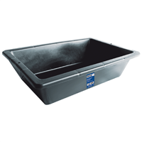 Auge de maçon en plastique noir - Obra - capacité 12 LTR