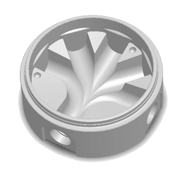 Fond regard EU PRO Ø1000 - MULTI 5 entrées pour 160 PVC/150 FTE - NF