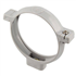 Collier à bride Nicoll pour tube de descente cylindrique - Diamètre 80 mm - PVC - Gris clair