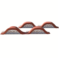 Protège combles pour plaque ondulé sous tuile 230 et 235 - 2 x 450 mm - 2 pièces