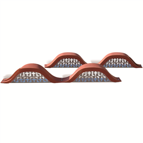 Protège combles pour plaque ondulé sous tuile 230 et 235 - 2 x 450 mm - 2 pièces