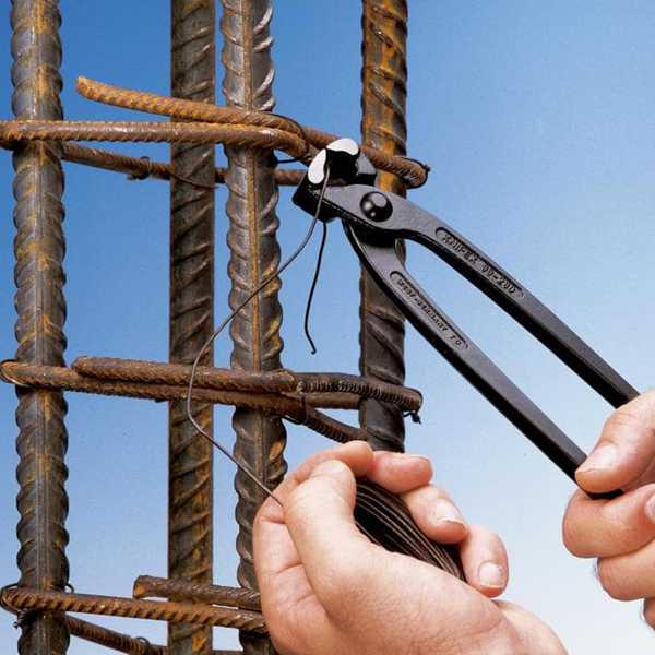 Tenaille russe pour couper et ligaturer fils mi-dur et dur - 99 00 250 Knipex - Longueur 250 mm