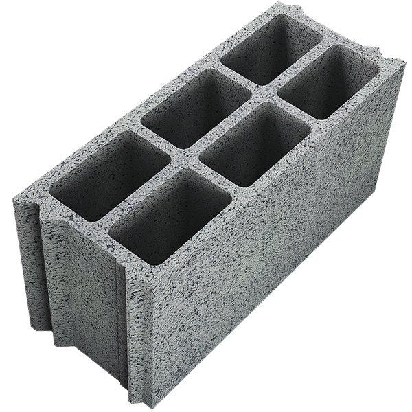 Bloc béton creux traditionnel Fabemi - 500 MM x 200 MM x 200 MM mm B40 CE NF