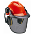 Casque de protection forestier complet - coquilles antibruit, visière amovible Euro-Protection