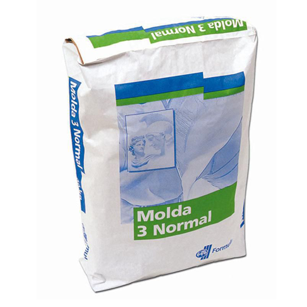 Plâtre pour moulage d'éléments décoratifs et sculptures - Molda 3 Normal - sac de 25 kg