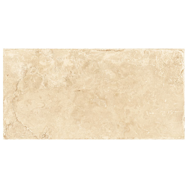 Carrelage effet pierre en grès cérame - Pietra D'Itria - 60,4 cm x 30,00 cm - ép. 8,2 mm - Sabbia