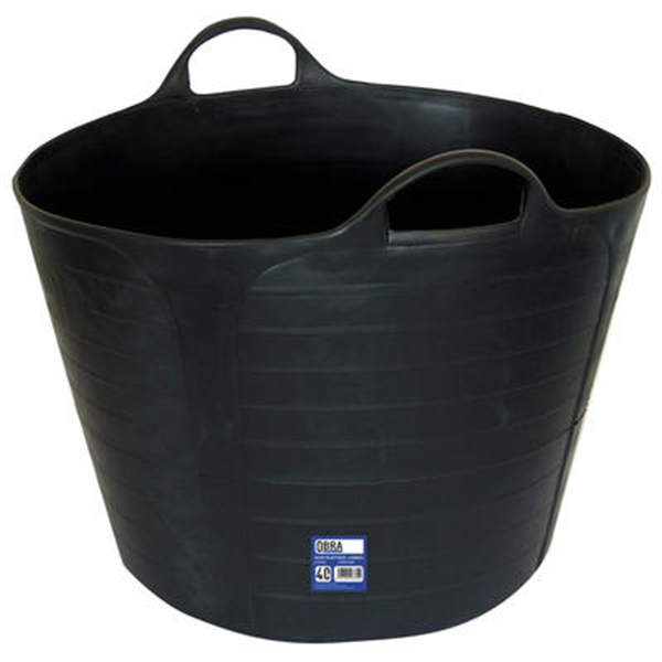 Auge plastique Obra forme ronde cabas polyéthylène 40 litres