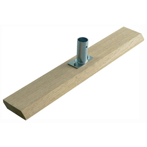 RACLOIR A BITUME BOIS ANGLES CHANFREINES 6,5X55CM