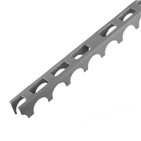 Cale d'armature perforée en PVC pour coffrage - Nevoga - enrobage 30,0 MM - long. 2,00 M