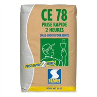 Enduit CE 78 à prise rapide 2H