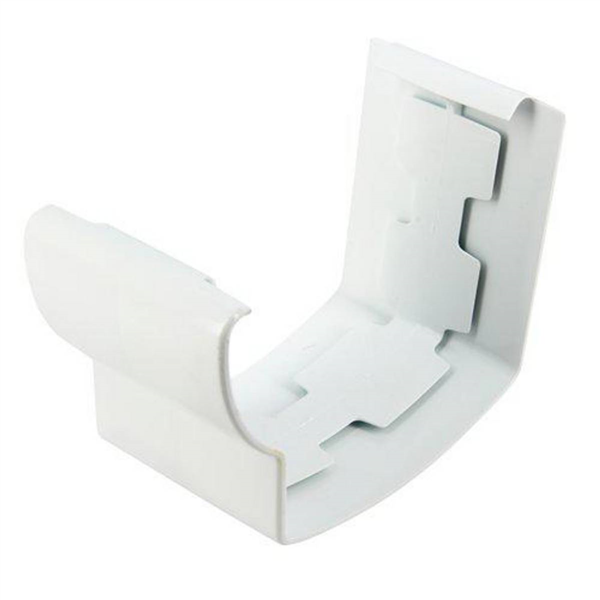 Jonction de gouttière à coller - Ovation LG28 Nicoll - Blanc