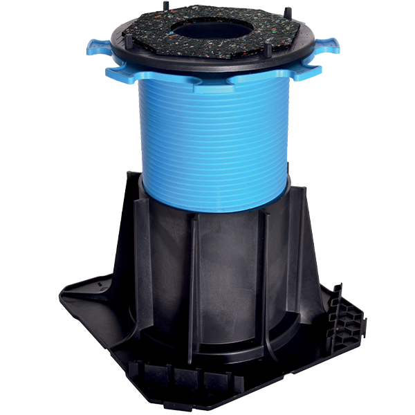 Plot pour terrasse en dalles Cleman Jouplast - hauteur réglable de 130 à 230 MM