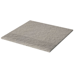 Nez de marche strié grès cérame technique Taurus Granit Relief mat SR7 - 30,0 CM x 30,0 CM ép. 8,00 MM - Nordic