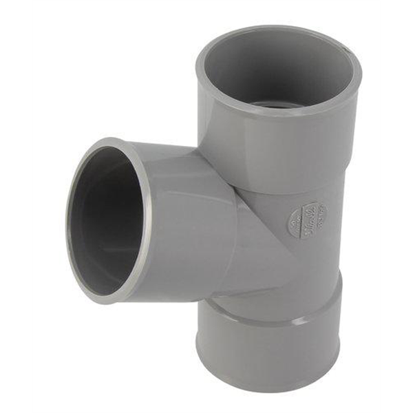 Culotte PVC simple Femelle-femelle - Coudée à 67°30 - Diamètre 50 mm - Nicoll