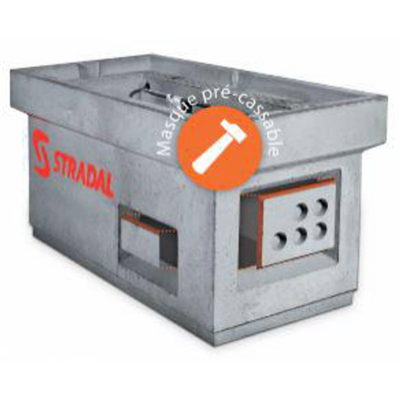 CHAMBRE BETON PTT SS FOND L3CR