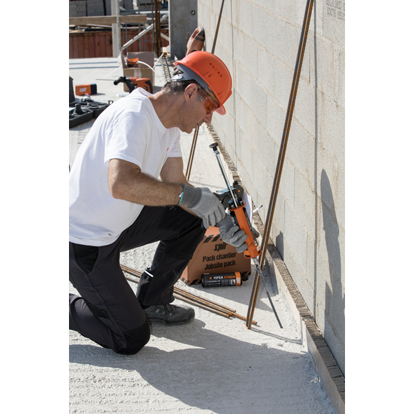 Résine de scellement chimique SPIT VIPER XTREM - cartouche de 410 ml + 2 buses