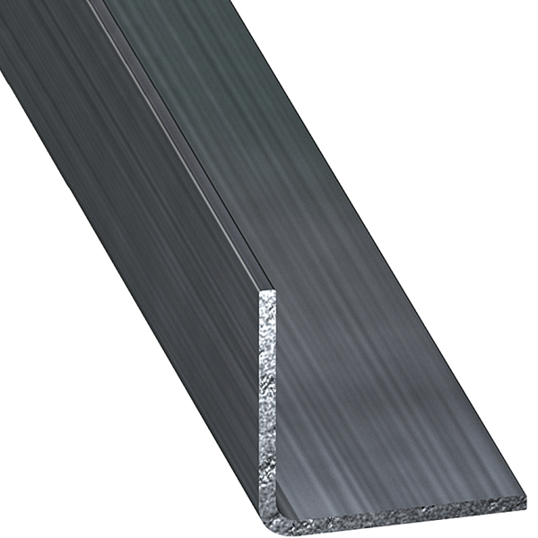 Cornière égale en acier profilé à froid verni 15 x 15 x 1,5 mm longueur 1 mètre