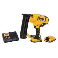 Cloueur de finition Dewalt 18 GA XR 18V 2 AH Li-Ion brushless – 2 batteries – coffret T-STAK -