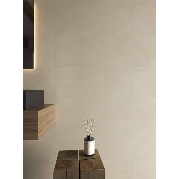 Faïence murale effet béton - Tuscany - 32,0 CM x 80,5 CM - ép.8,00 MM - Hevea