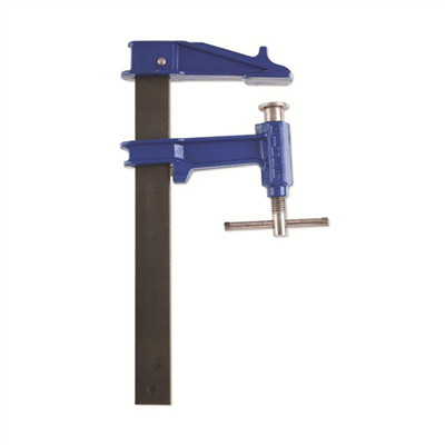 Serre-joint à pompe Piher modèle R - force de serrage 1000 kg - saillie 15 cm - longueur 80 cm