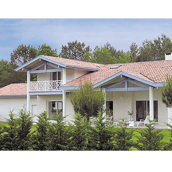 Tuile en terre cuite - Méridionale Poudenx - emboîtement grand moule fortement galbée - Pastel