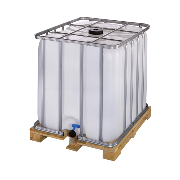 CONTENEUR PE 1000L RENOVE PAL BOIS