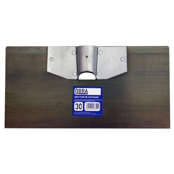 Grattoir de coffrage acier trempé Obra Longueur 300 mm
