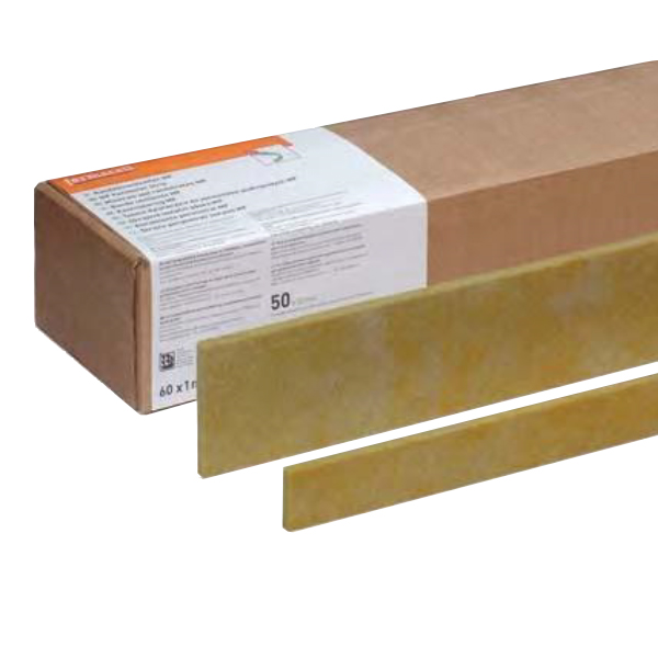 Bande résiliente en laine minérale classe A1 - Fermacell LM - 50 MM x 1,00 M - ép.10,00 MM