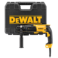 Perforateur burineur SDS-Plus filaire Dewalt D25133K-QS - 800W - 2,8J - en coffret