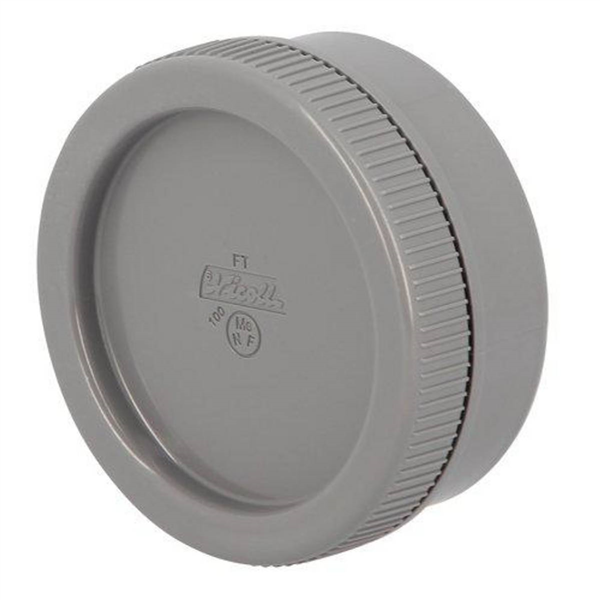 Tampon de visite PVC à coller Mâle - Femelle Diamètre 100 mm