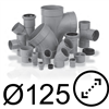 Raccords PVC diamètre 125