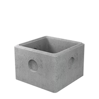 REGARD EAU PLUVIALE HAUSSE, 50X50 CM INTERIEUR, HAUTEUR 40 CM, AVEC EMBOITEMENT