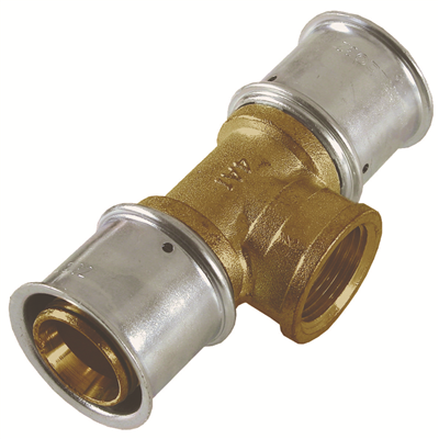 TE FEMELLE LAITON 25 X 3/4" X 25