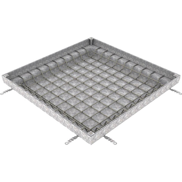 TRAPPE ACO UNIFACE ACIER GALVANISE 1000X1000MM H140MM C250 / 600KN