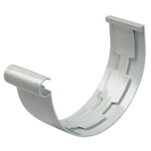 Jonction de gouttière à coller - Ovation LG33 Nicoll - Gris