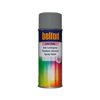 Peinture Belton aérosol SpectRAL brillante RAL 7037 Gris Poussière 400 ml