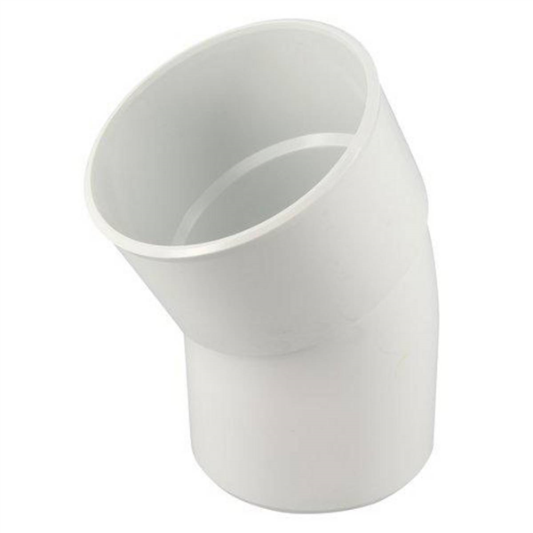 COUDE SIMPLE MF 30' D.100 BLANC