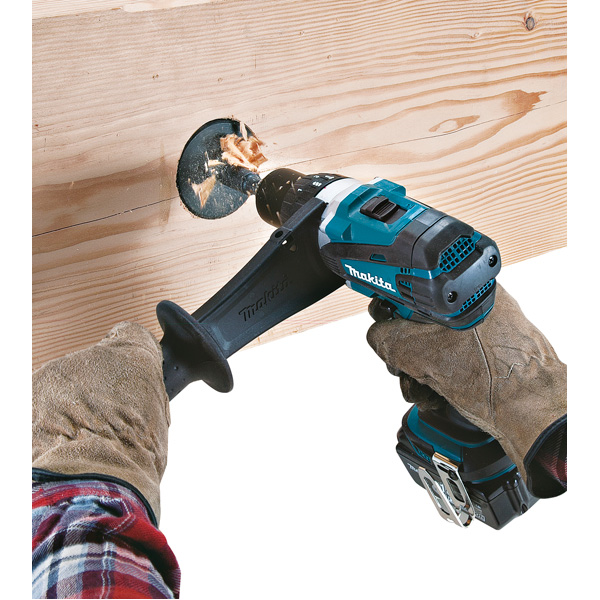 Perceuse visseuse Makita DDF458RTJ  18 V avec 2 batteries Li-Ion 5 Ah Ø 13 mm