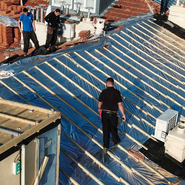 Isolant réflecteur alvéolaire avec pare-vapeur intégré pour combles et toiture - Triso-Super 12+ - Rouleau de 1,60 x 10 m